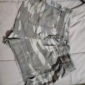 Express camo shorts